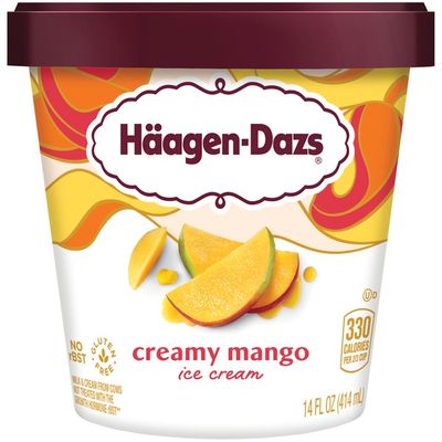 Haagen-Dazs Creamy Mango Ice Cream