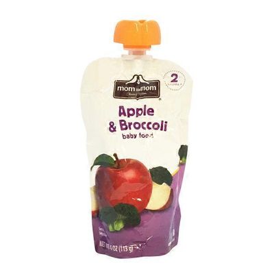 Mom to Mom Stage 2 Apple & Broccoli Baby Food