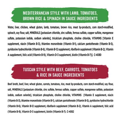 Purina Beneful Wet Dog Food Variety Pack, Medleys Tuscan, Romana & Mediterranean Style