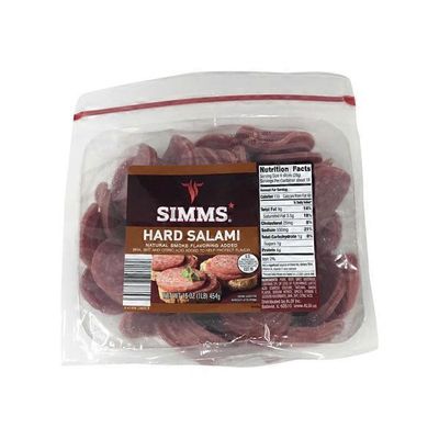 Simm S Sliced Hard Salami 16 Oz Delivery Or Pickup Near Me Instacart