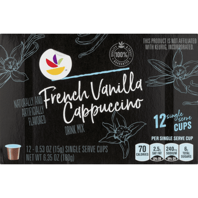 SB Drink Mix Single Serve Cups French Vanilla Cappuccino - 12 CT