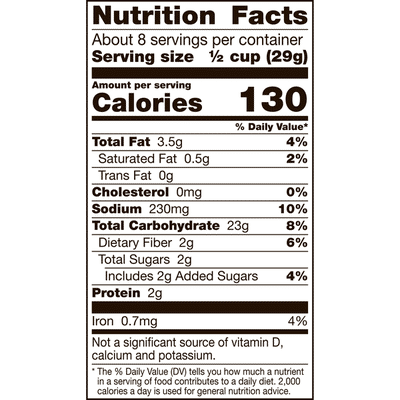Chex Mix Traditional Savory Snack Mix