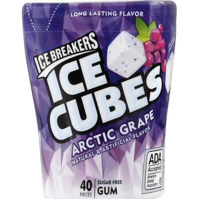Ice Breakers Gum, Sugar Free, Arctic Grape