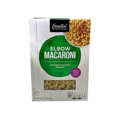 Essential Everyday Elbow Macaroni Enriched Macaroni Product