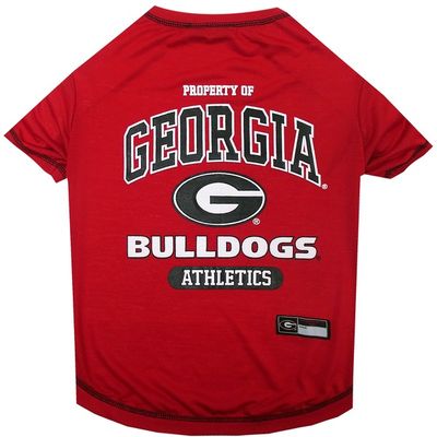 Pets First Small Collegiate Georgia Bulldogs Dog Tee Shirt