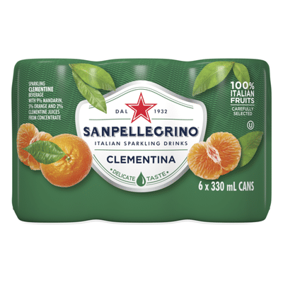 San Pellegrino Clementine Italian Sparkling Drinks