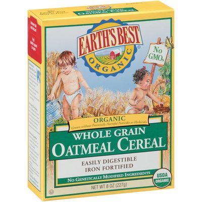 Earth's Best Whole Grain Oatmeal Cereal