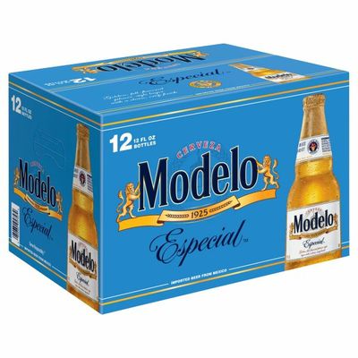 Modelo Especial Mexican Lager Beer Bottles