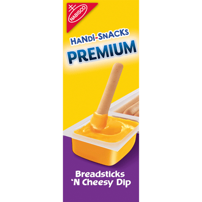 Handi-Snacks Premium Breadsticks 'n Cheese Dip
