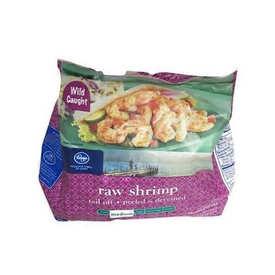 Kroger Medium Wild Caught Raw Shrimp