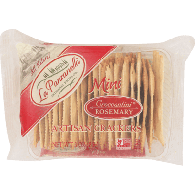 La Panzanella Mini Artisan Crackers Rosemary 3 Oz Instacart