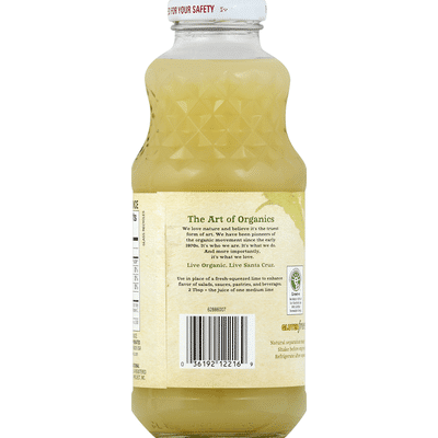 Santa Cruz 100% Juice, Pure Lime