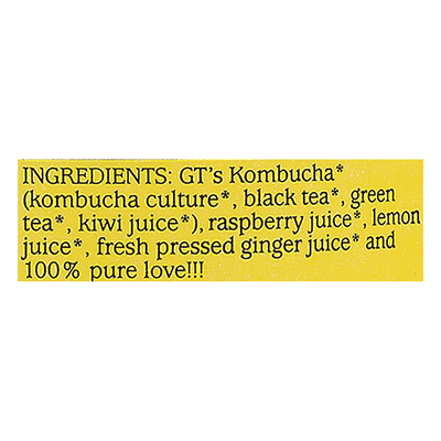 GTs Enlightened Synergy Organic Trilogy Raw Kombucha