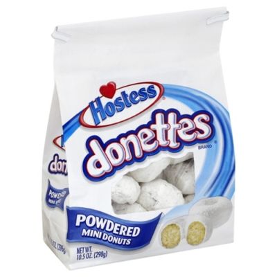 Hostess Powdered Sugar Donettes