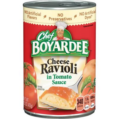 Chef Boyardee Cheese Ravioli In Tomato Sauce