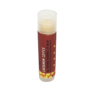 Big Dipper Wax Works Beeswax Lip Balm, Cardamom Coffee