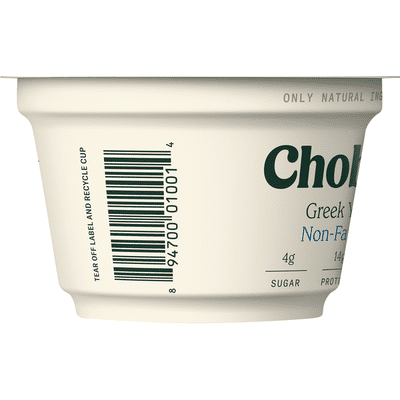 Chobani Yogurt, Greek, Non-Fat, Plain