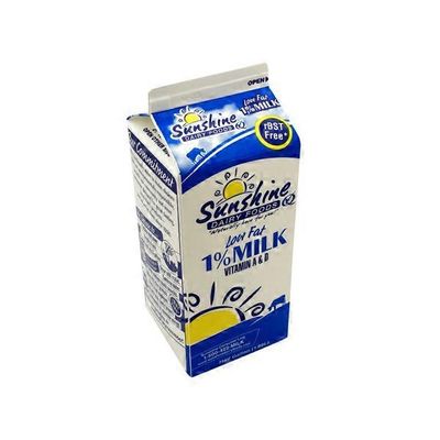 Sunshine Dairy Foods Lowfat Vitamin A & D 1% Milk