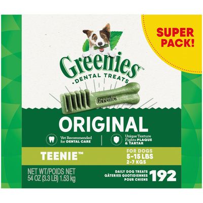 GREENIES Original Teenie Natural Dental Dog Treats