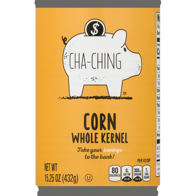 Cha Ching Cha Ching Corn, Whole Kernel, Can
