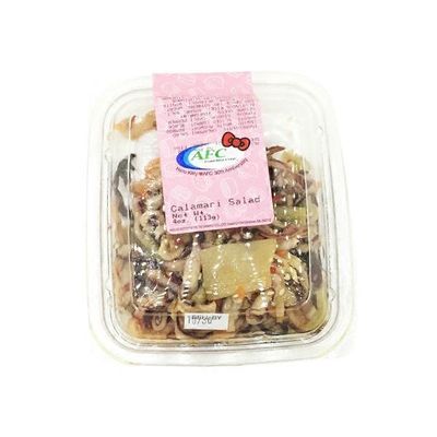 S. Tsunami Calamari Salad