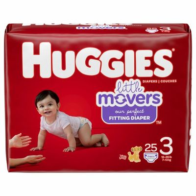 Huggies Baby Diapers, Size 3