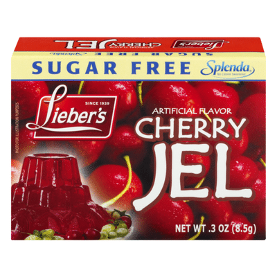 Lieber's Jel Cherry Sugar Free