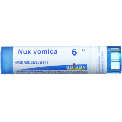 Boiron Nux Vomica 6C, Homeopathic Medicine For Hangover Relief