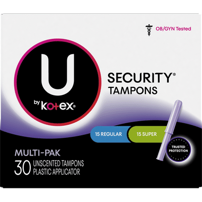 U by Kotex Security Tampons, Multipack