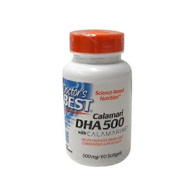 Doctor's Best Science-Based Nutrition Best Dha Dietary Supplement, 500 Mg