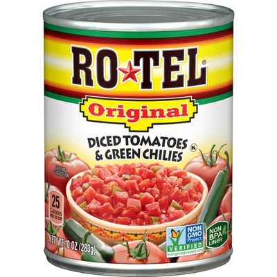 Ro-Tel Tomatoes With Green Chilis