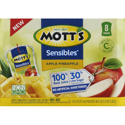 Mott's 100% Juice, Apple Pineapple