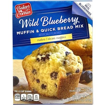 Baker's Corner Blueberry Muffin Mix