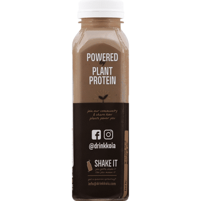 Koia Plant-Based Shake, Protein, Cacao Bean