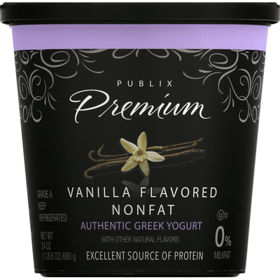 publix premium greek yogurt flavors
