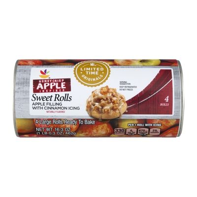 Ahold Sweet Rolls Honeycrisp Apple Inspired - 4 CT