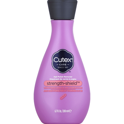 Cutex Nail Polish Remover Strength-Shield