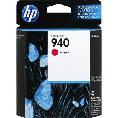 Hewlett Packard Ink Cartridge, OfficeJet, Magenta 940