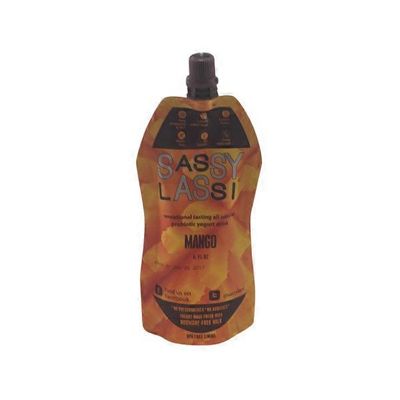 Sassy Lassi Mango Probiotic Yogurt Drink