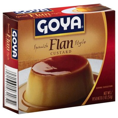 Goya Flan Custard Spanish Style 2 Oz Instacart