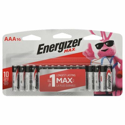 Energizer AAA Batteries, Triple A Alkaline Batteries