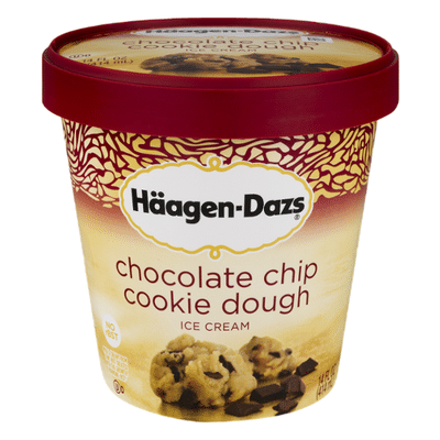 Haagen-Dazs Chocolate Chip Cookie Dough Ice Cream