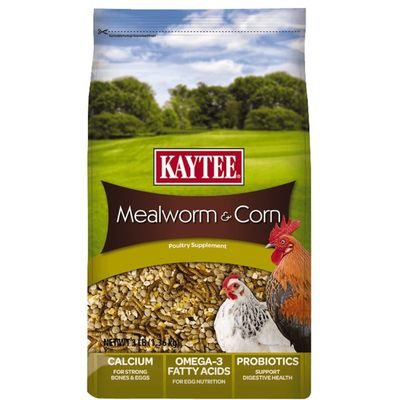 Kaytee Mealworms & Corn Treat Supplement