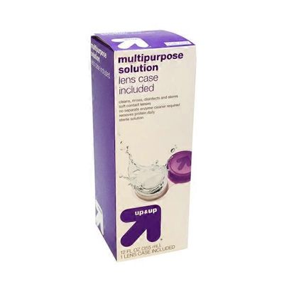 Up&Up Multipurpose Contact Solution With Case