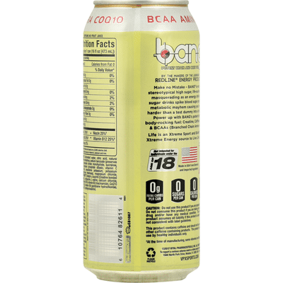 Bang Brain and Body Fuel, Potent, Pina Colada