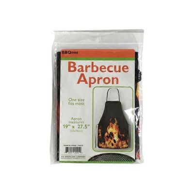 Kole Imports Barbecue Apron With Flame Design
