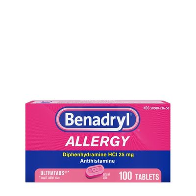 Benadryl Allergy Ultratabs Tablets