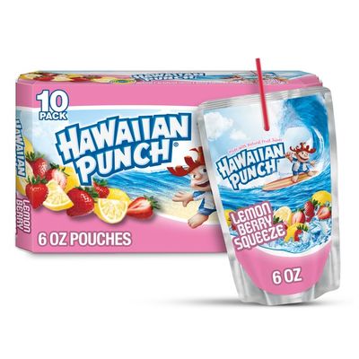 Hawaiian Punch Lemon Berry Squeeze Juice Drink