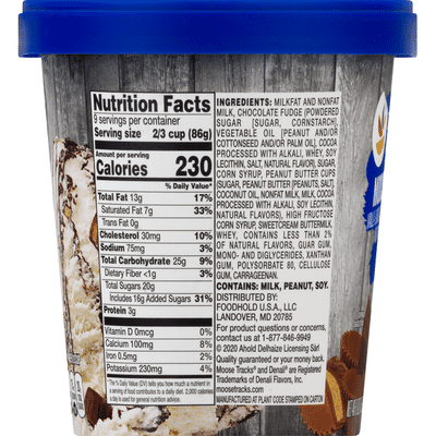 SB Ice Cream, Moose Tracks