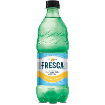 Fresca Grapefruit Citrus Sparkling Soda Water Bottles